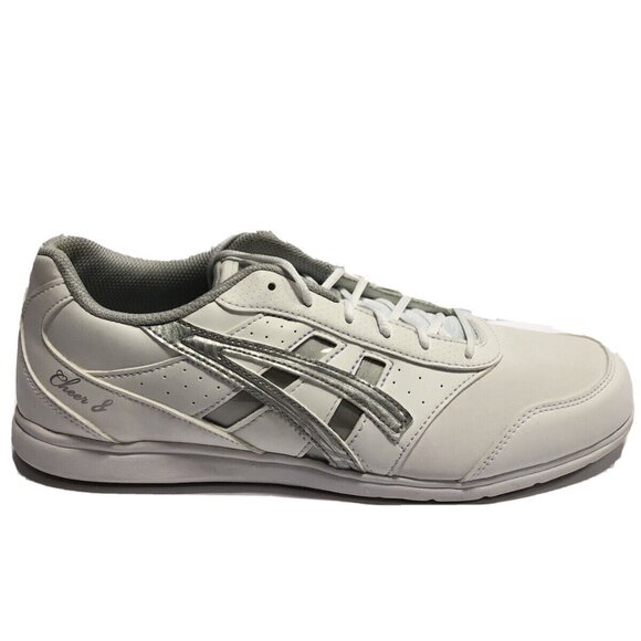 Asics Women’s Cheer 8 Cheerleading Sneaker White Size 10.5 M - Picture 1 of 7